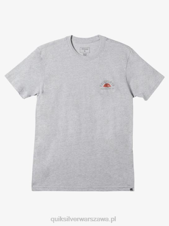 mężczyźni Quiksilver w końcu sam t-shirt 4DBV1161 atletyczny wrzos