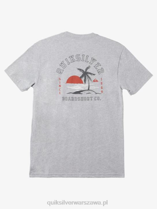 mężczyźni Quiksilver w końcu sam t-shirt 4DBV1161 atletyczny wrzos