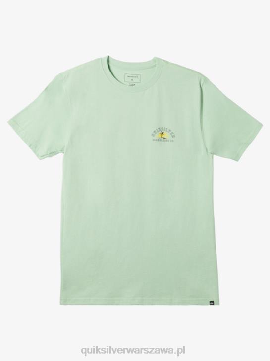 mężczyźni Quiksilver w końcu sam t-shirt 4DBV1162 świerk