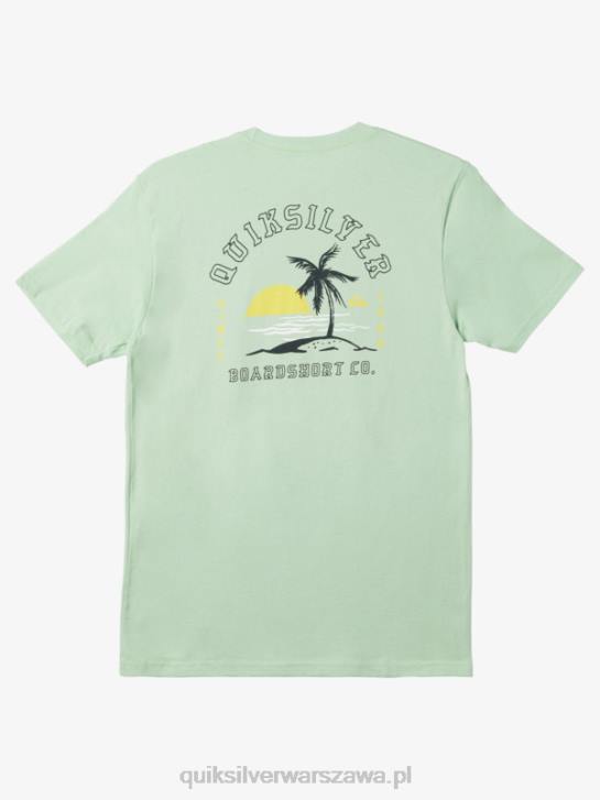 mężczyźni Quiksilver w końcu sam t-shirt 4DBV1162 świerk