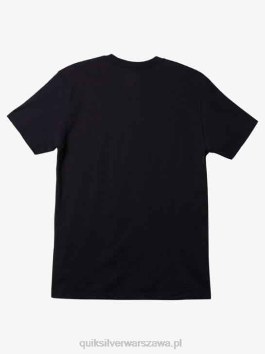 mężczyźni Quiksilver w kształty t-shirt 4DBV1237 granatowa marynarka