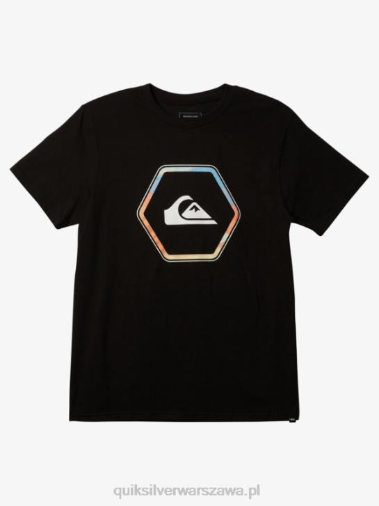 mężczyźni Quiksilver w kształty t-shirt 4DBV1238 czarny