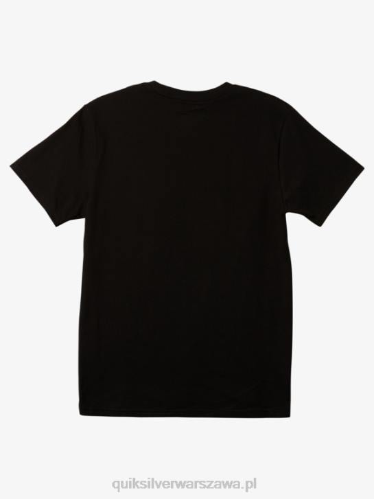 mężczyźni Quiksilver w kształty t-shirt 4DBV1238 czarny