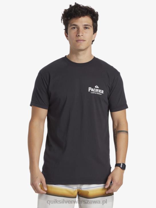 mężczyźni Quiksilver x Pacifico T-shirt z klimatem scenicznym 4DBV10 asfalt
