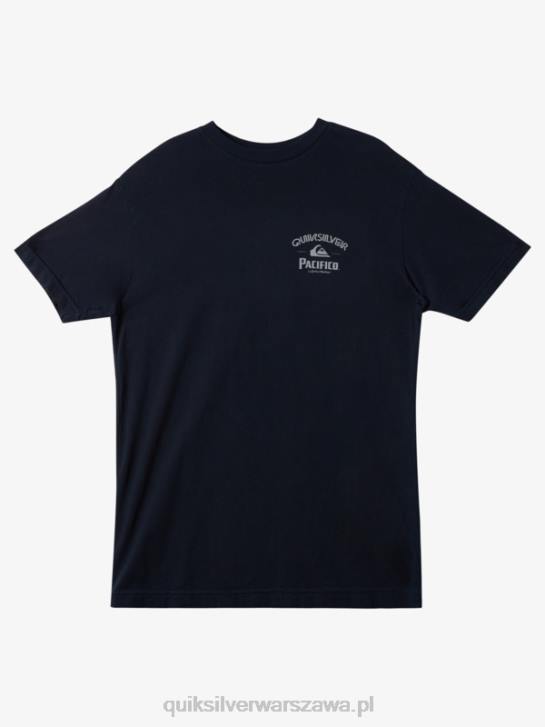 mężczyźni Quiksilver x Pacifico koszulka z blokadą 4DBV1 granatowa marynarka