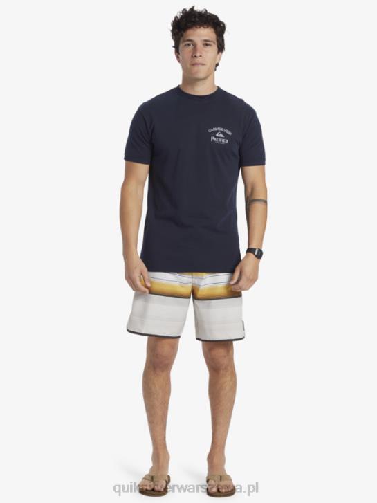 mężczyźni Quiksilver x Pacifico koszulka z blokadą 4DBV1 granatowa marynarka