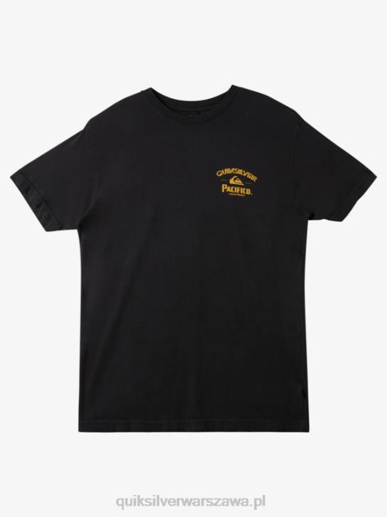 mężczyźni Quiksilver x Pacifico prosta koszulka strzelca 4DBV8 asfalt