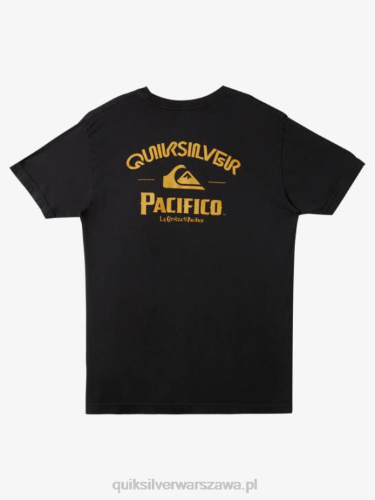 mężczyźni Quiksilver x Pacifico prosta koszulka strzelca 4DBV8 asfalt