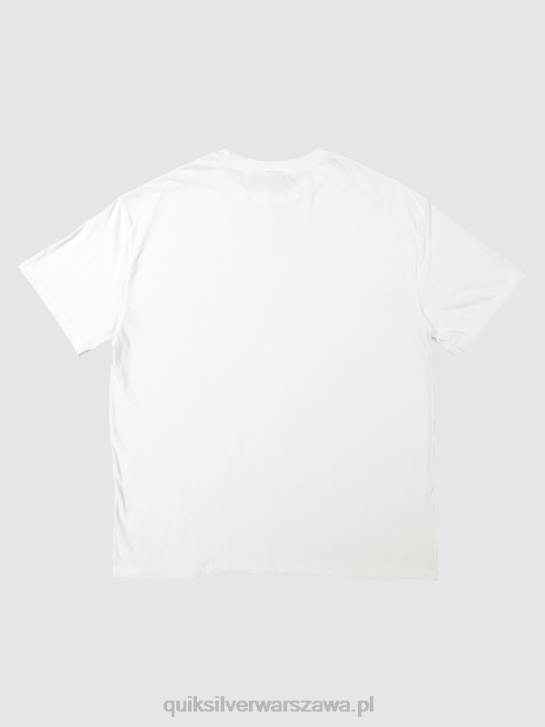 mężczyźni Quiksilver x Stab podkoszulek 4DBV1668 biały