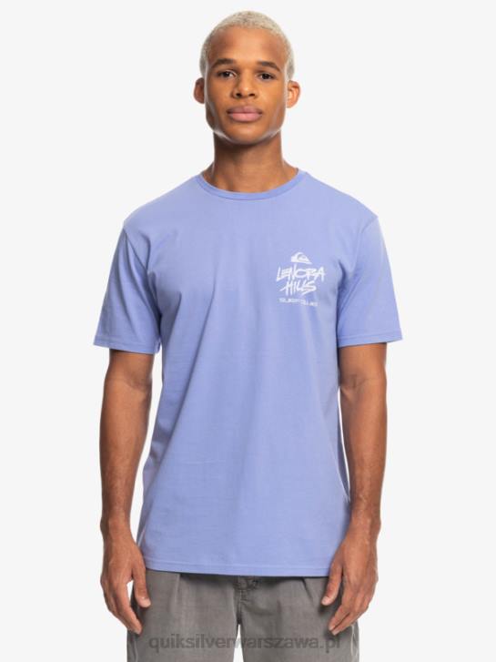 mężczyźni Quiksilver x Stranger koszulka rzeczy Lenora 4DBV1838 jacaranda