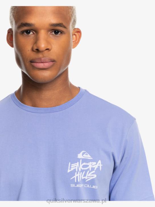 mężczyźni Quiksilver x Stranger koszulka rzeczy Lenora 4DBV1838 jacaranda