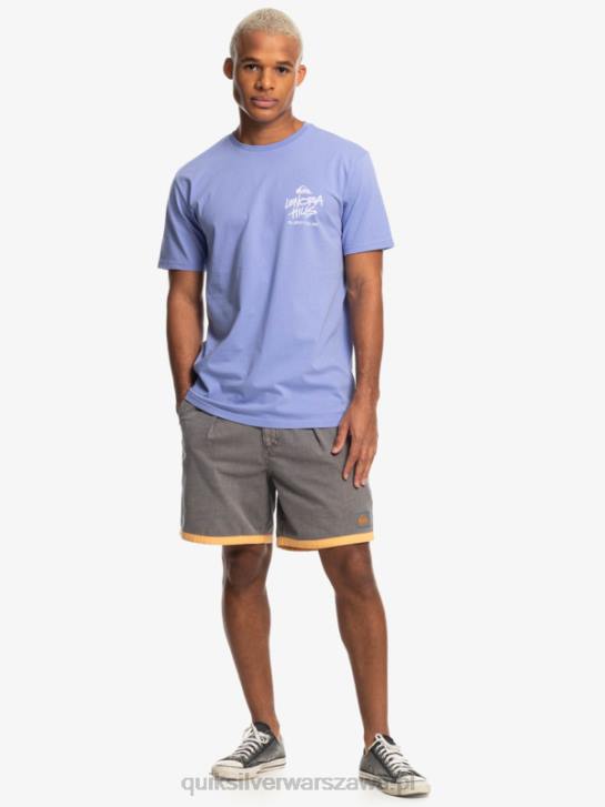 mężczyźni Quiksilver x Stranger koszulka rzeczy Lenora 4DBV1838 jacaranda