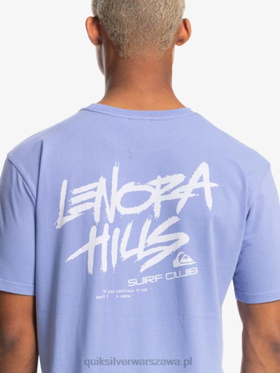 mężczyźni Quiksilver x Stranger koszulka rzeczy Lenora 4DBV1838 jacaranda