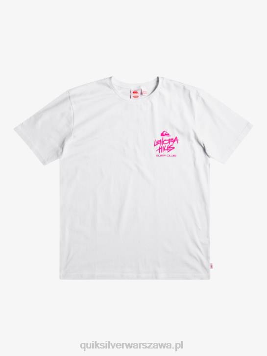mężczyźni Quiksilver x Stranger koszulka rzeczy Lenora 4DBV1839 biały
