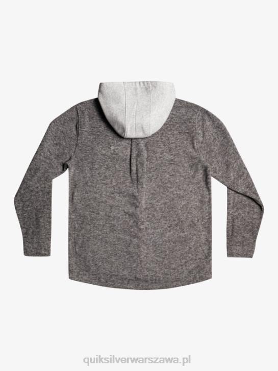 mężczyźni Quiksilver Super pęczniejąca polarowa kurtka zapinana na suwak 4DBV1472 ciemnoszary wrzos