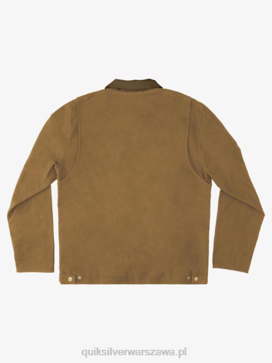 mężczyźni Quiksilver kurtka robocza Waterman Wave Chore 4DBV1176 dijon