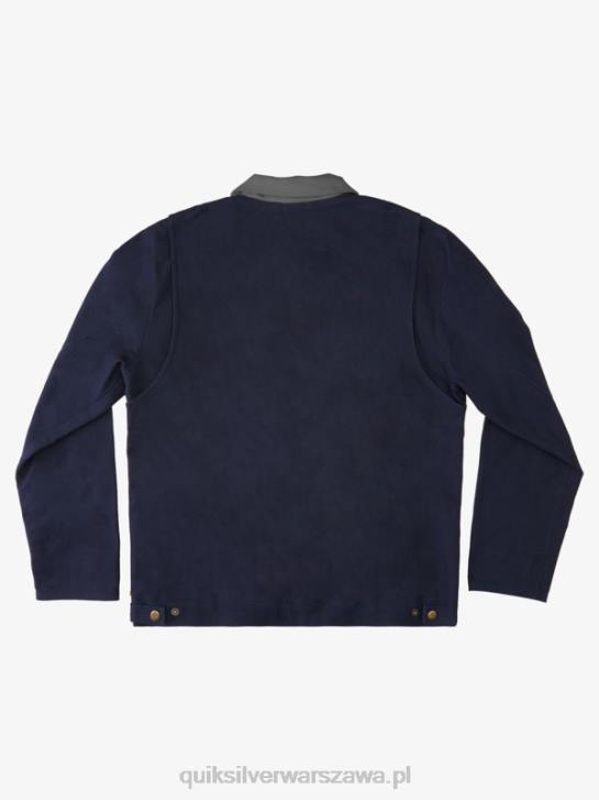 mężczyźni Quiksilver kurtka robocza Waterman Wave Chore 4DBV1177 szarość odysei