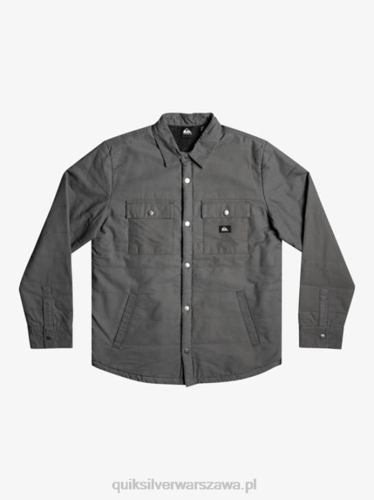 mężczyźni Quiksilver płócienna kurtka typu downrail 4DBV1566 Stalowa brama