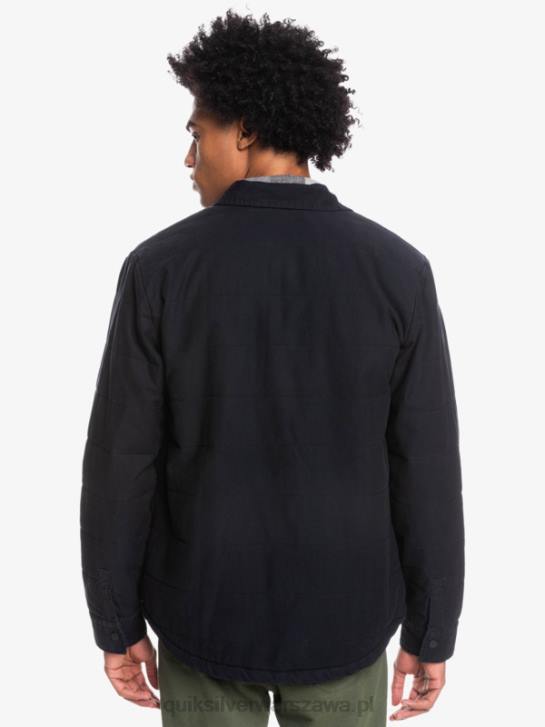 mężczyźni Quiksilver płócienna kurtka typu downrail 4DBV1568 czarny
