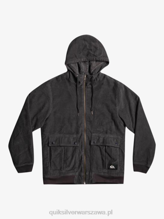 mężczyźni Quiksilver potrójna sztruksowa kurtka 4DBV1558 asfalt
