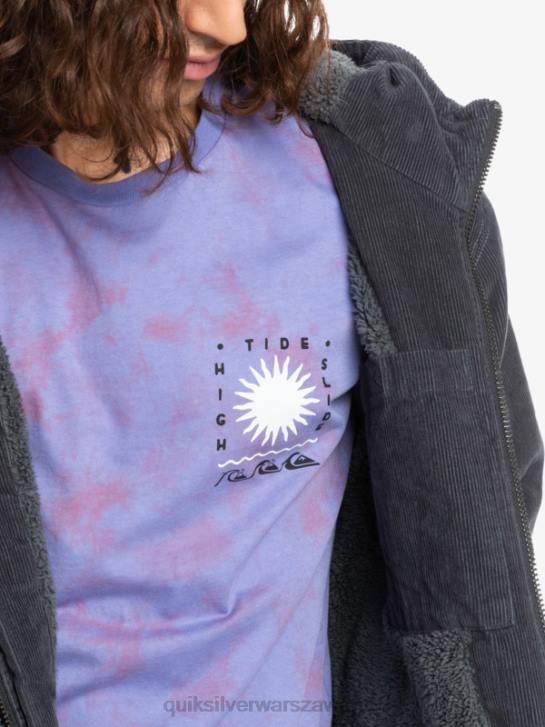 mężczyźni Quiksilver potrójna sztruksowa kurtka 4DBV1558 asfalt