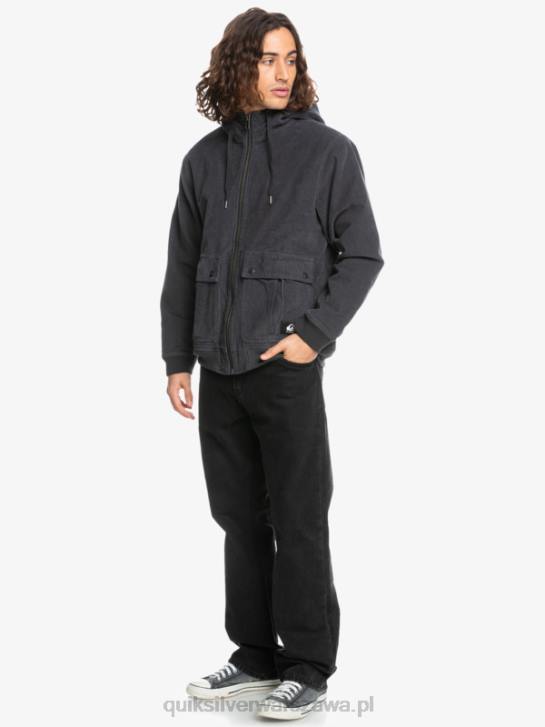 mężczyźni Quiksilver potrójna sztruksowa kurtka 4DBV1558 asfalt