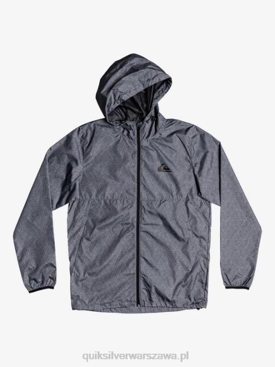 mężczyźni Quiksilver wiatrówka na co dzień 4DBV1011 ciemnoszary wrzos