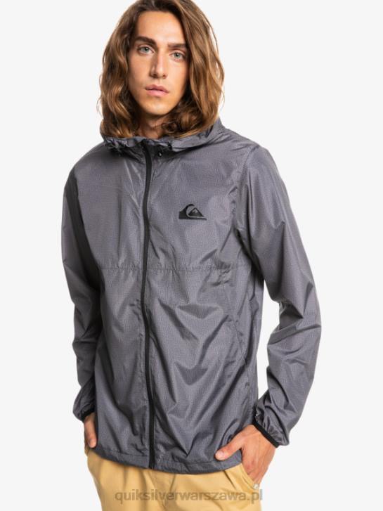 mężczyźni Quiksilver wiatrówka na co dzień 4DBV1011 ciemnoszary wrzos
