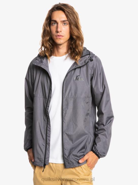 mężczyźni Quiksilver wiatrówka na co dzień 4DBV1011 ciemnoszary wrzos