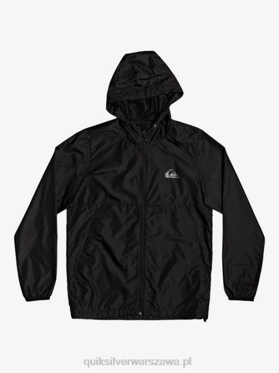 mężczyźni Quiksilver wiatrówka na co dzień 4DBV1012 czarny