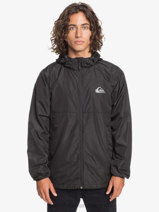 mężczyźni Quiksilver wiatrówka na co dzień 4DBV1012 czarny