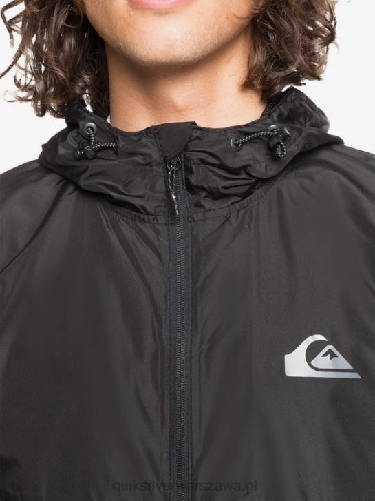 mężczyźni Quiksilver wiatrówka na co dzień 4DBV1012 czarny