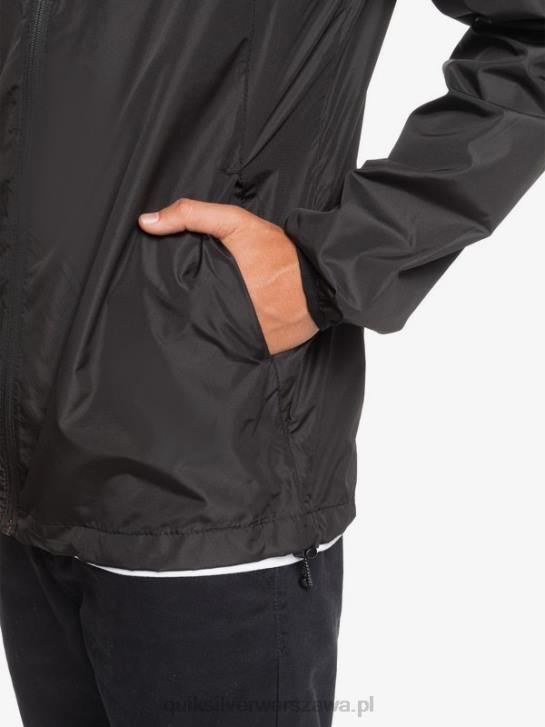 mężczyźni Quiksilver wiatrówka na co dzień 4DBV1012 czarny