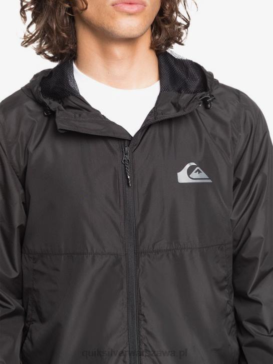 mężczyźni Quiksilver wiatrówka na co dzień 4DBV1012 czarny