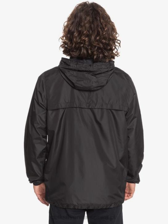mężczyźni Quiksilver wiatrówka na co dzień 4DBV1012 czarny