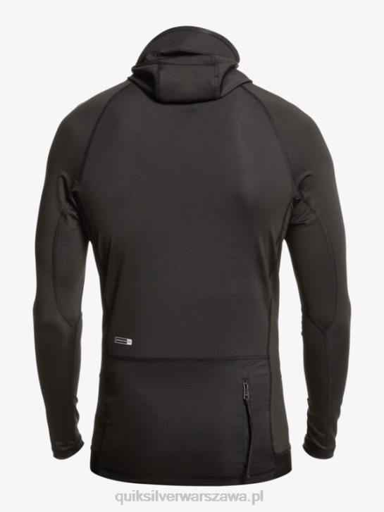 mężczyźni Quiksilver Rashguard Storm Tripper z długim rękawem 4DBV1836 czarny