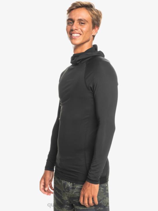 mężczyźni Quiksilver Rashguard Storm Tripper z długim rękawem 4DBV1836 czarny