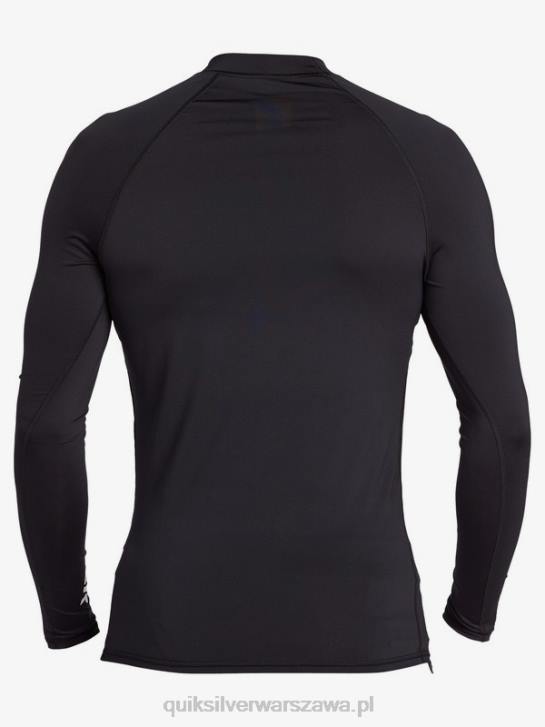 mężczyźni Quiksilver Rashguard wszechczasów z długim rękawem upf 50 4DBV1430 czarny