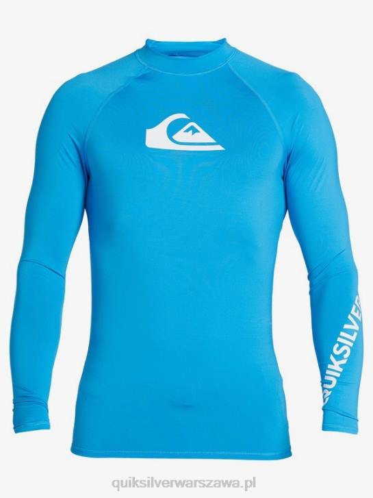 mężczyźni Quiksilver Rashguard wszechczasów z długim rękawem upf 50 4DBV1431 świąteczny
