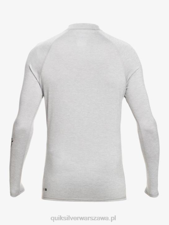 mężczyźni Quiksilver Rashguard wszechczasów z długim rękawem upf 50 4DBV819 wrzos ze śniegiem