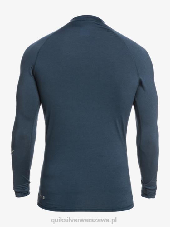 mężczyźni Quiksilver Rashguard wszechczasów z długim rękawem upf 50 4DBV820 granatowa marynarka wrzosowa