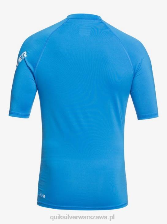 mężczyźni Quiksilver Rashguard wszechczasów z krótkim rękawem upf 50 4DBV1259 świąteczny