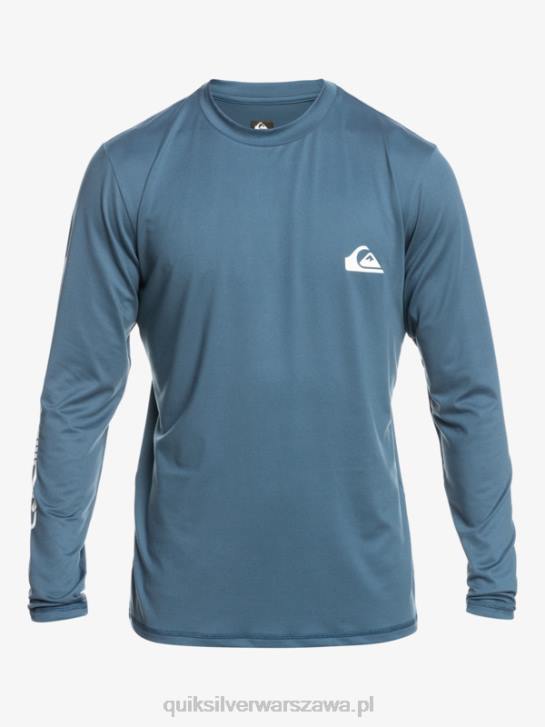 mężczyźni Quiksilver T-shirt surfingowy omni session upf 50 z długim rękawem 4DBV402 morze Beringa