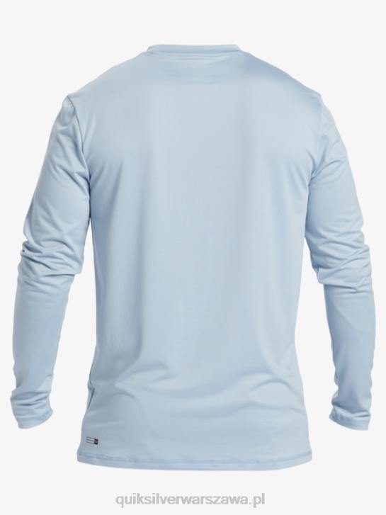mężczyźni Quiksilver T-shirt surfingowy omni session upf 50 z długim rękawem 4DBV404 niebiański błękit