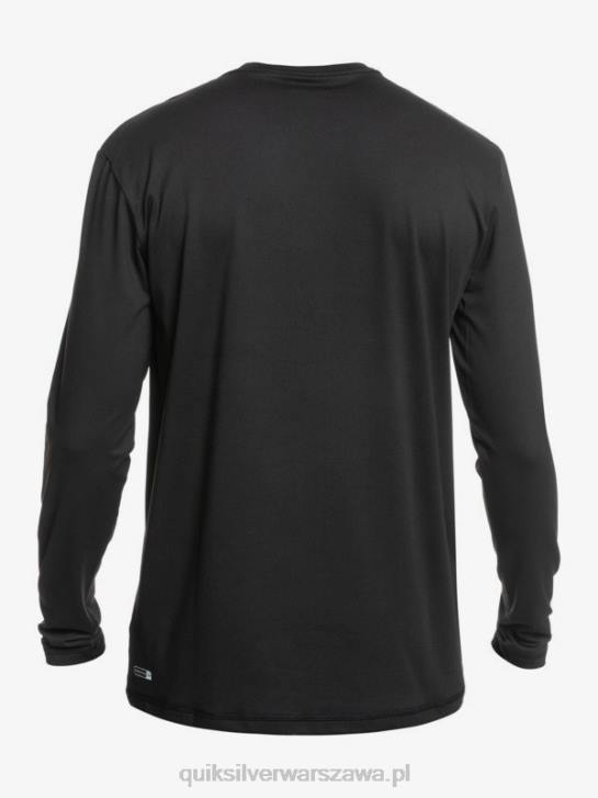 mężczyźni Quiksilver T-shirt surfingowy omni session upf 50 z długim rękawem 4DBV406 czarny