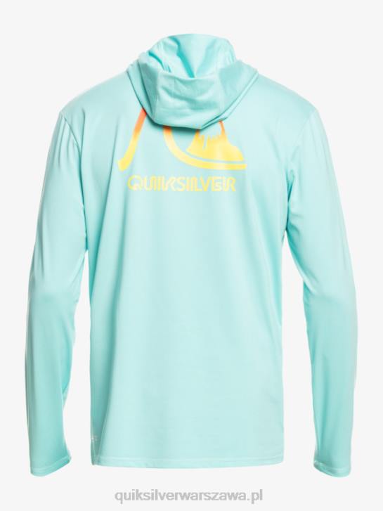 mężczyźni Quiksilver koszulka surfingowa dredge z długim rękawem upf 50 4DBV1835 anioł niebieski wrzos