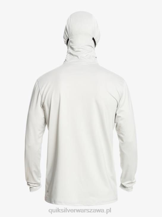 mężczyźni Quiksilver koszulka surfingowa z długim rękawem Heritage Upf 50 4DBV418 szary fioletowy wrzos