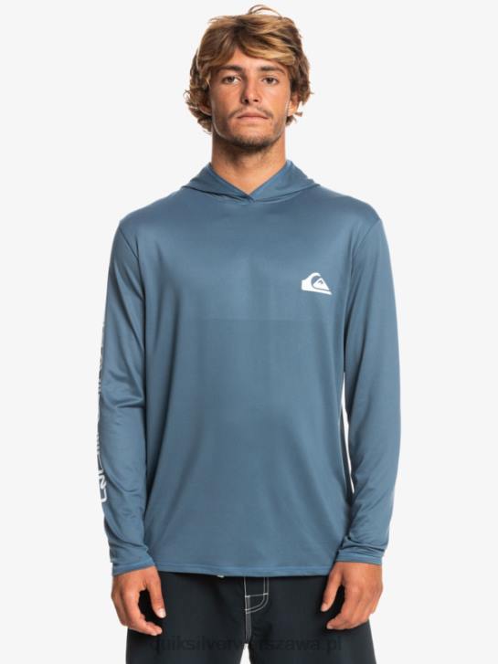 mężczyźni Quiksilver koszulka surfingowa z długim rękawem omni session upf 50 4DBV770 morze Beringa