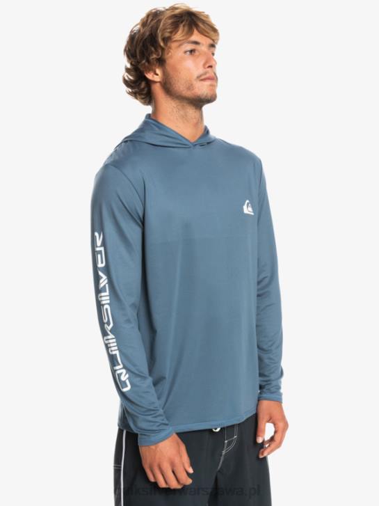 mężczyźni Quiksilver koszulka surfingowa z długim rękawem omni session upf 50 4DBV770 morze Beringa
