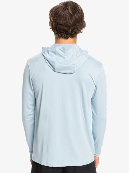 mężczyźni Quiksilver koszulka surfingowa z długim rękawem omni session upf 50 4DBV771 niebiański błękit
